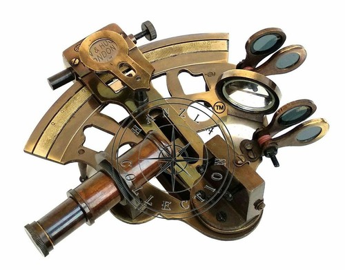 Ancien sextant marin - , astrolabe