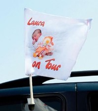 DRAPEAU FANION pour VOITURE