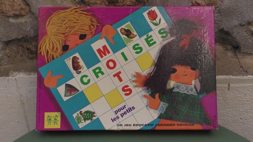 Vintage 1972 jeu mots croisés - 1972,