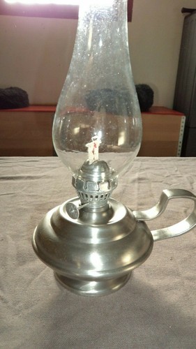 Stunning oil lamp new etain - lamp.,