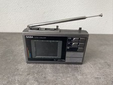 Ancien LCD Color Saba Tv Journey 70241 Pile Non Testé 