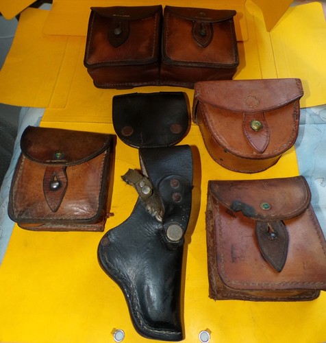 Lot etuis cuir l armee - lot,