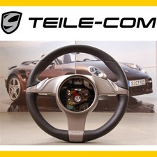 ORIG. Porsche 911 997.2 Boxster/Cayman 987.2 volant cuir lisse noir/PDK