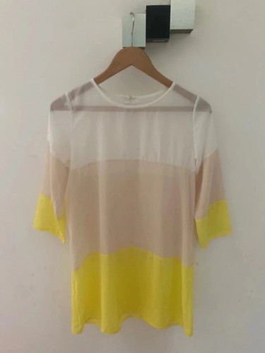 Robe jaune transparent pour - robe,