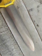 Vintage Yellow Espadon Brand Tarzan Dive Scuba Navy Knife Made In France 1960's