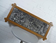 tableau mural XXL en étain