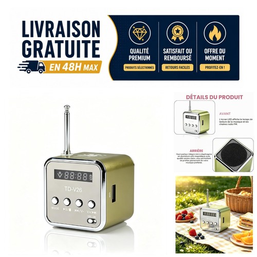 Mini enceinte bluetooth - mini,