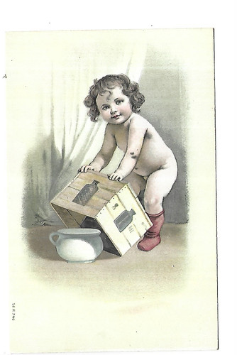 Illustration 1900 gaufree bebe - 1900,