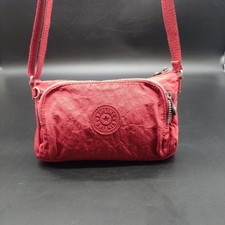 KIPLING Shoulder Bag, Compact, Adjustable Strap, Used, Gray, 14x22cm