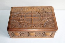 Ancien coffret boite en bois