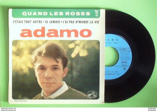 Adamo salvatore 45t quand - adamo, ep