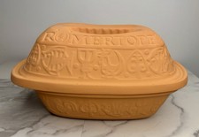 ROMERTOPF Clay Terra Cotta Baker 109 Vintage Two Piece West Germany Bay Keramik