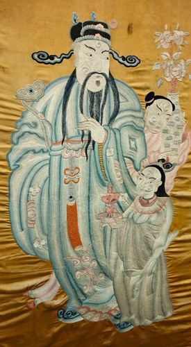 Ancien paravent chinois - ancien, chinois.