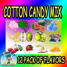 12 pack COTTON CANDY mix w/