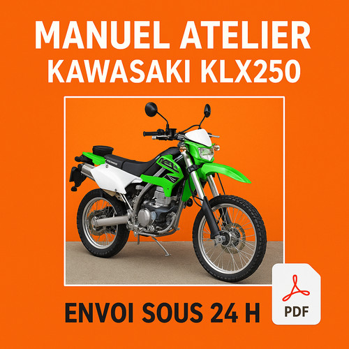 Manuel atelier kawasaki klx250 - atelier,