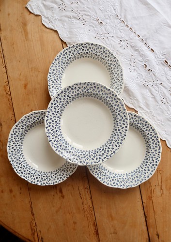 Assiettes creuses vintage - assiettes,