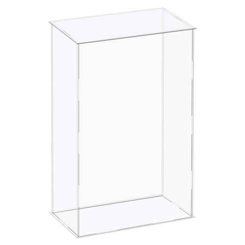 Acrylique boîte cube stockage - acrylique,