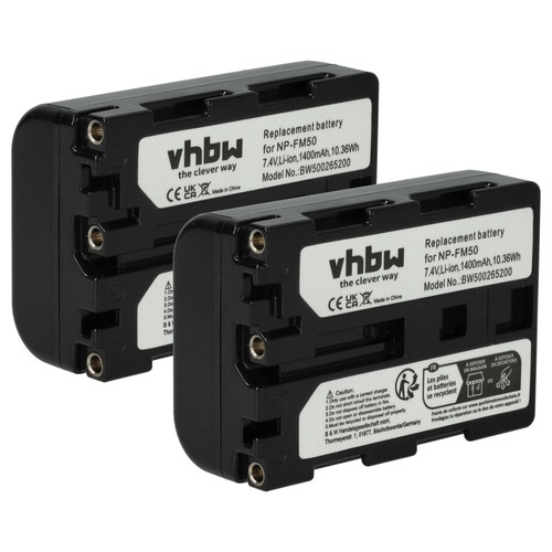 Batterie pour sony hdr sr1e - 2x,