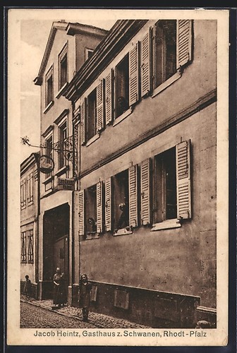 Carte postale rhodt palatinat - postale, rhodt/palatinat