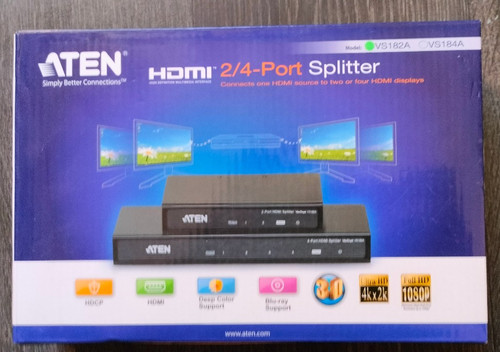 Splitter vidéo hdmi 1 - splitter, 4k/2k