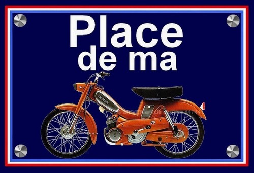 Plaque place de ma - ",