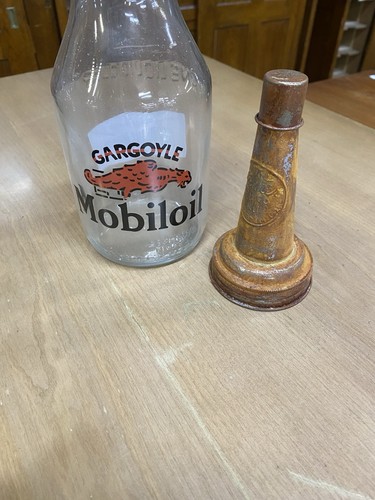 Mobiloil gargoyle glass oil - mobiloil,