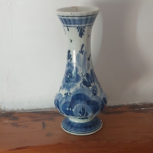 Vase céramique delft bleu - delft,