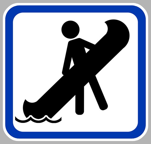 Zone mouillage canoe - canoe, kayak