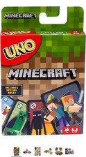 UNO MINECRAFT enfants 112 cartes et règles du jeu Jeux de société Cartes enfant