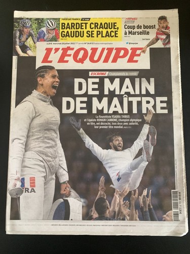 Equipe journal 07 2022 - l'equipe,