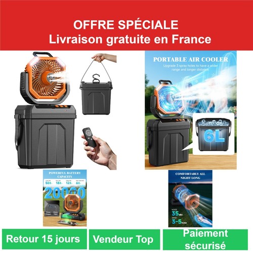 Climatiseur mobile - climatiseur, 6l