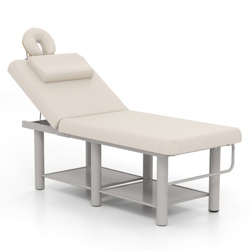 White heavyduty massage - heavyduty, table