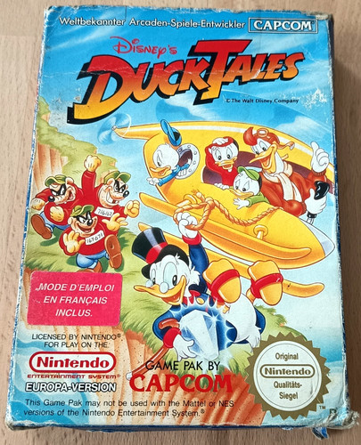 Nintendo nes ducktales - nes,