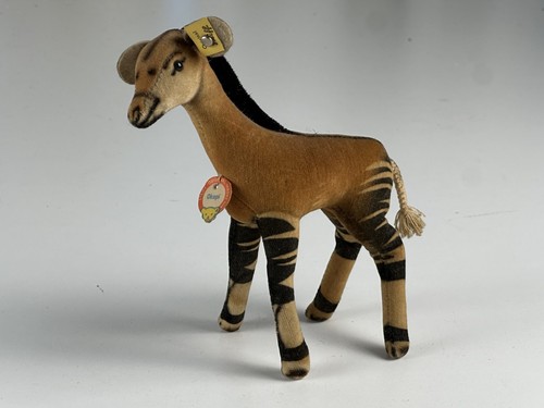Peluche steiff animal okapi - peluche,
