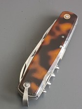 OLD KNIFE in 5 pieces, PRADEL, THIERS, XXth.