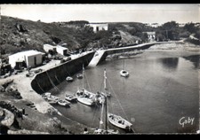 ILE D'YEU (85) BOATS at PORT DE LA MEULE in 1956