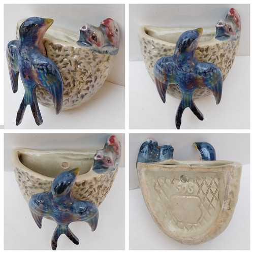 Nid hirondelles bouquetiere - d'hirondelles,