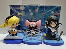 SEGA Madoka Magica Mami Bebe Homura Figure Set Diorama Campaign Collectible
