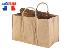 Sac à Bûche Cheminée Porte