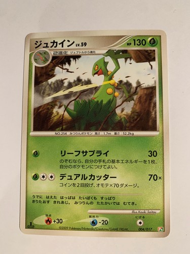 Pokemon card carte sceptile - /,