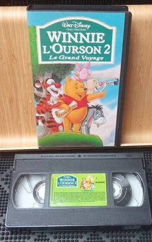 Cassette vidéo vhs winnie - vhs,