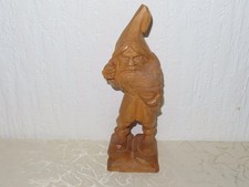 Figurine En Bois Vintage