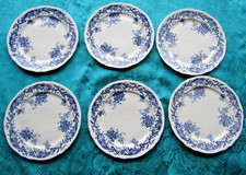 6 assiettes a dessert en