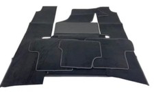 Jeu de tapis intérieur noir