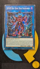 DOOD-EN049 D/D/D Sky King Zeus Ragnarok Secret Rare 1st Ed YuGiOh 