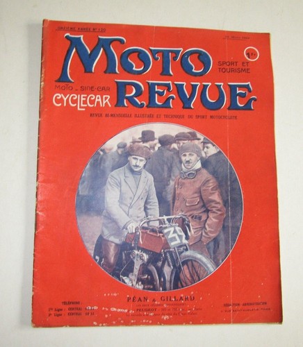 Moto revue 120 mars 1923 - revue,