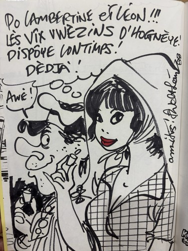 Tchantchès dédicace - tchantchès,