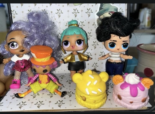 Lot mini poupées lol une - poupées,