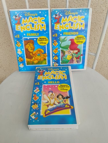 Lot cassettes vhs - cassettes, disney's