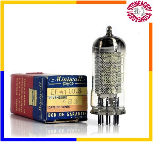 Vintage ef41 tubes philips - ef41,